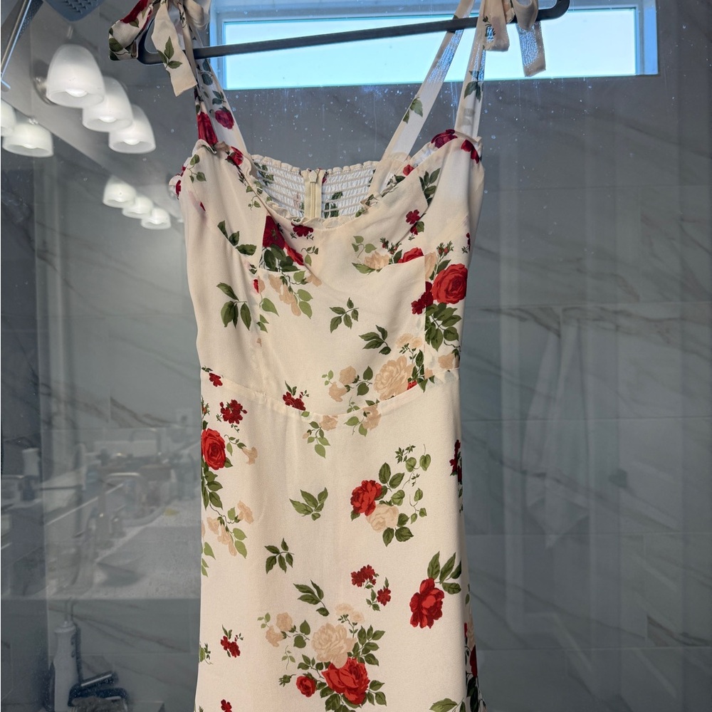 Reformation Floral Dress